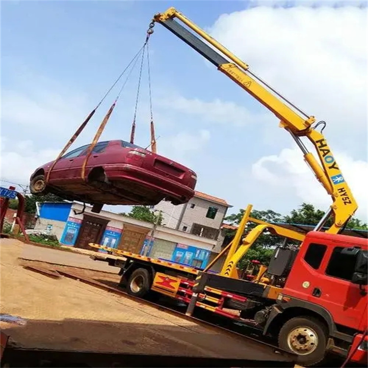 广饶县吊车救援小汽车怎么吊